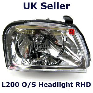 Right ( O/S ) Headlight for Mitsubishi L200 pickup Preview